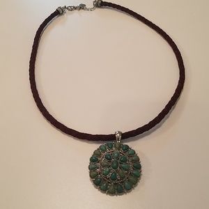 Turquoise Chaps Necklace